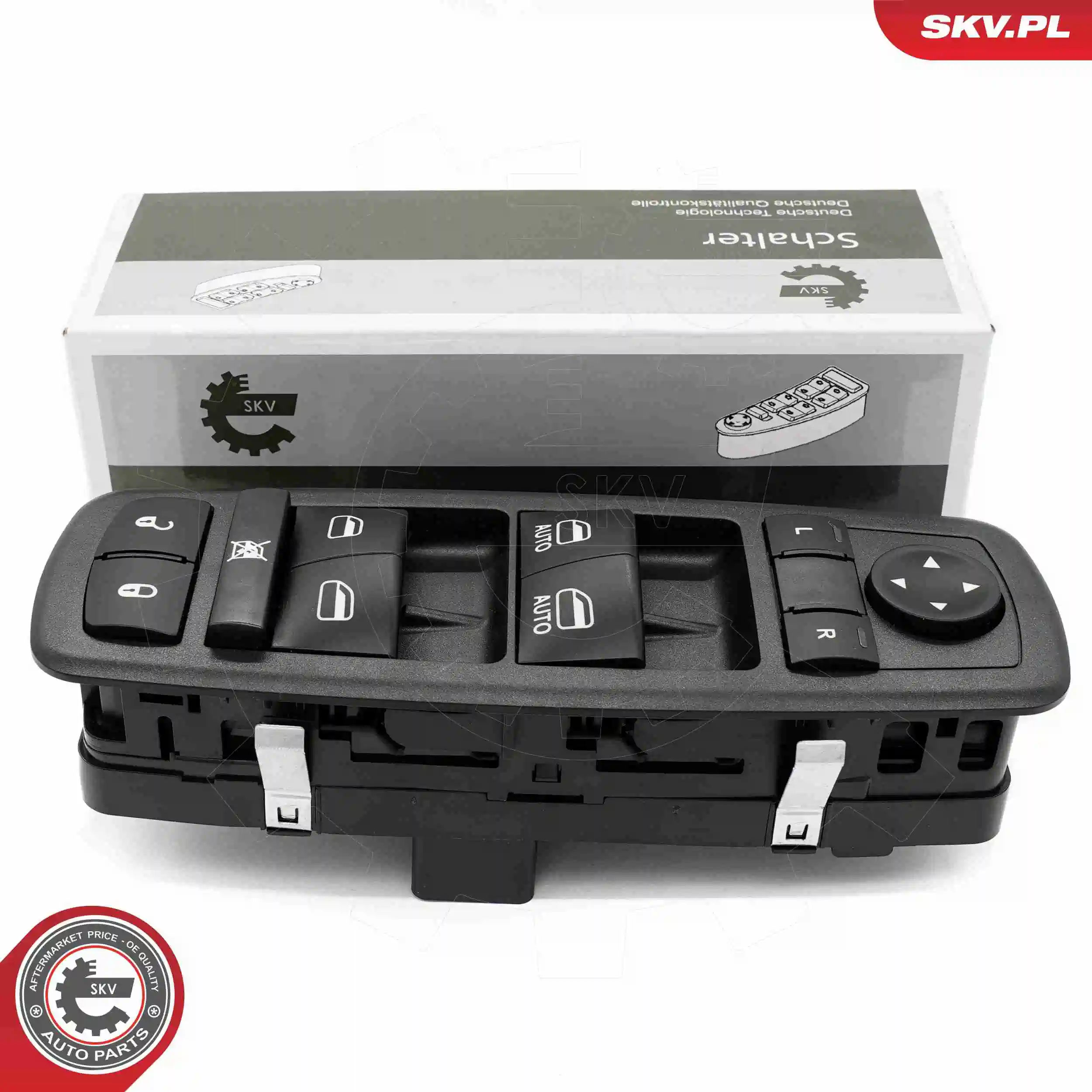 Switch, window regulator